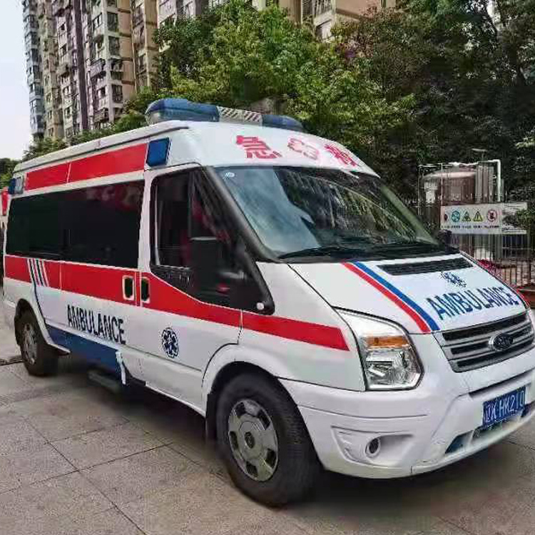 顺德长途救护车护送病人返乡